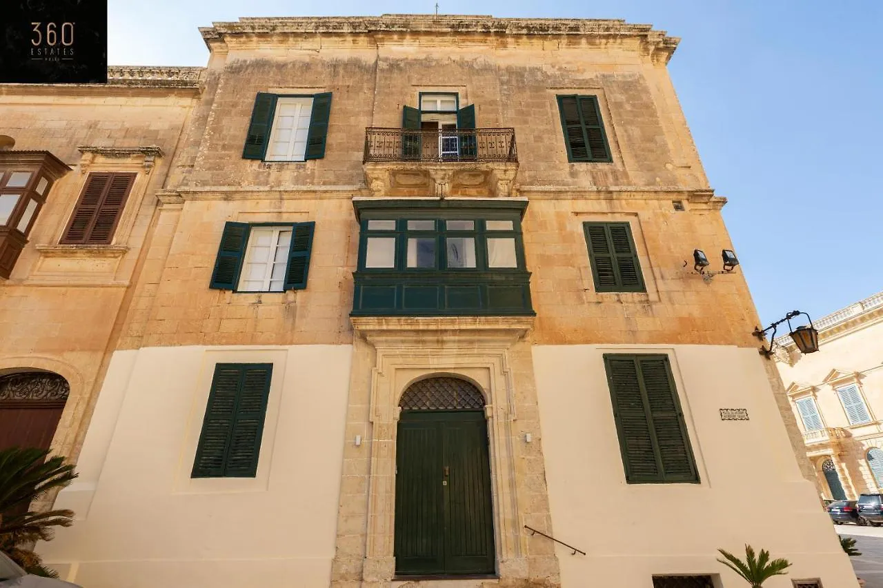 Palazzo 16Th Century Mdina, Opposite St Paul'S Cathedral By 360 Estates Apartment